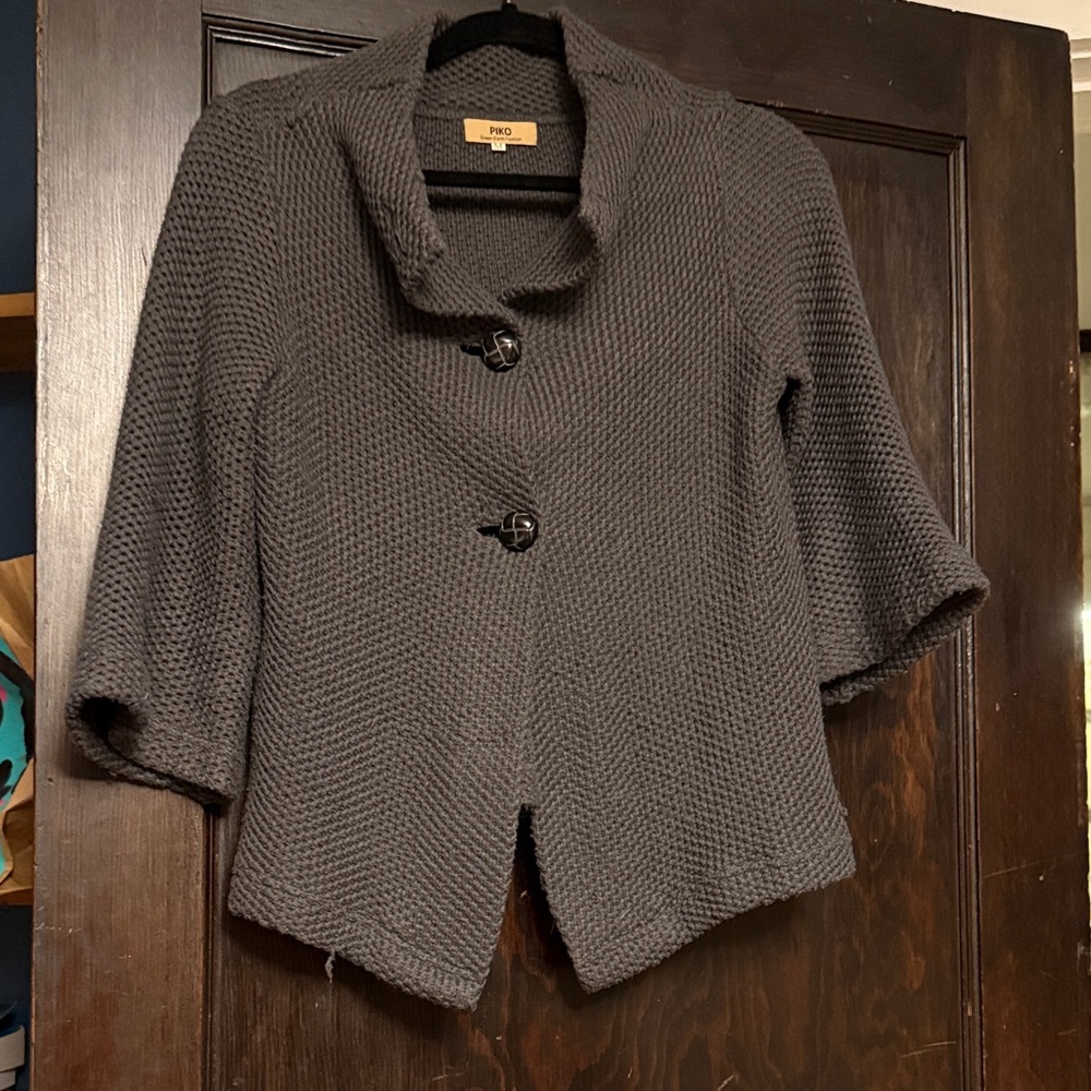 Piko 1988 Gray Knit Sweater